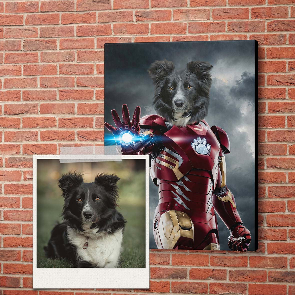 Iron Animal - Portrait Marvel de votre Animal