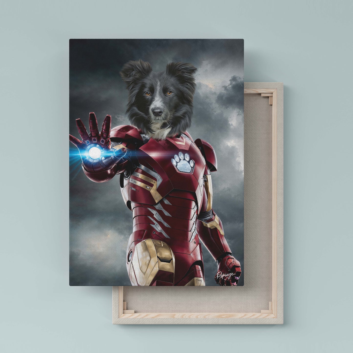 Iron Animal - Portrait Marvel de votre Animal