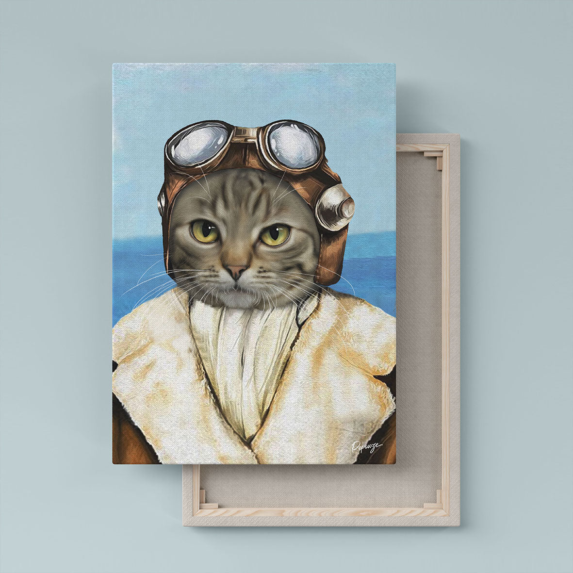 Le Copilote - Portrait Aérien de Votre Animal