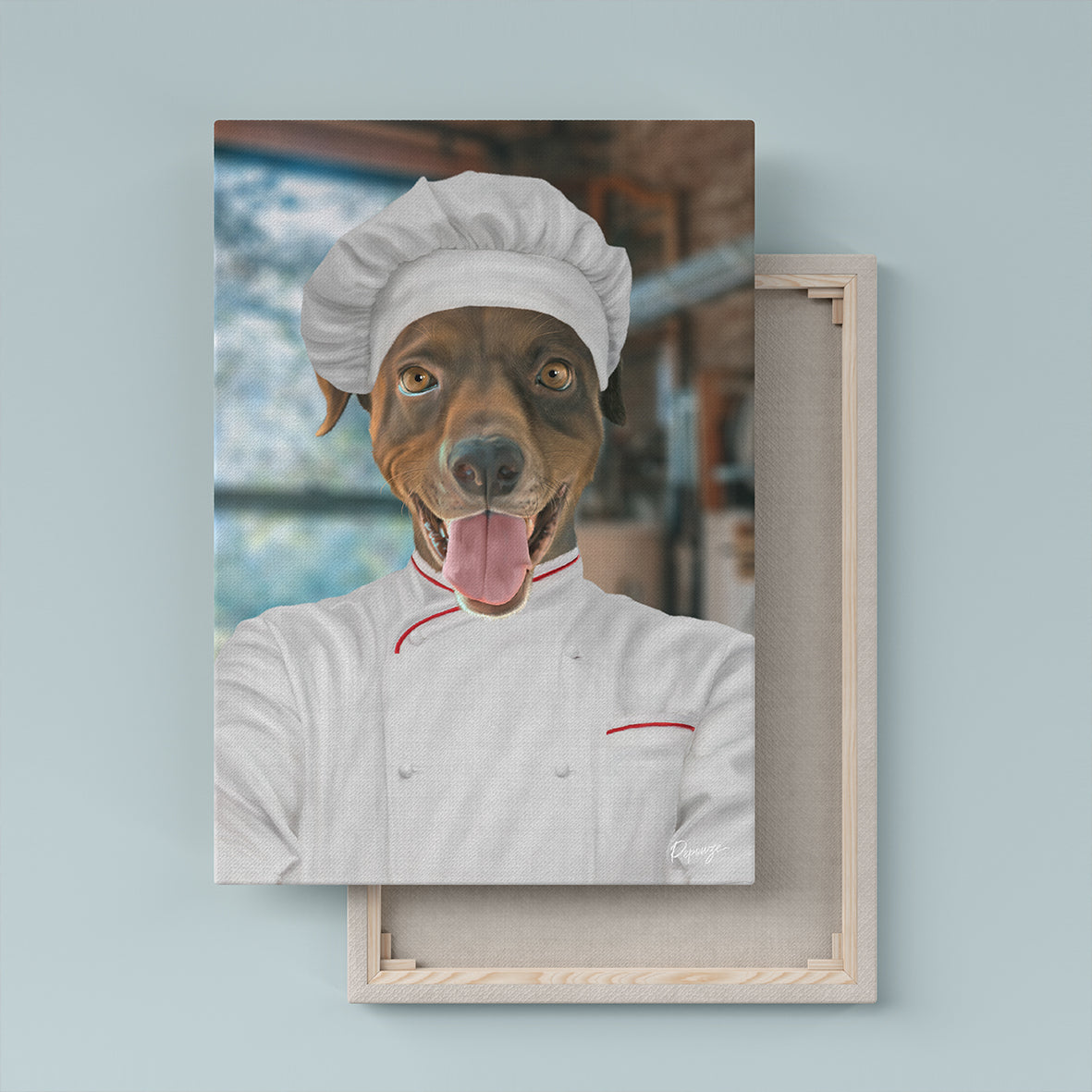 Le Chef Cuistot - Portrait Gastronome de votre Animal