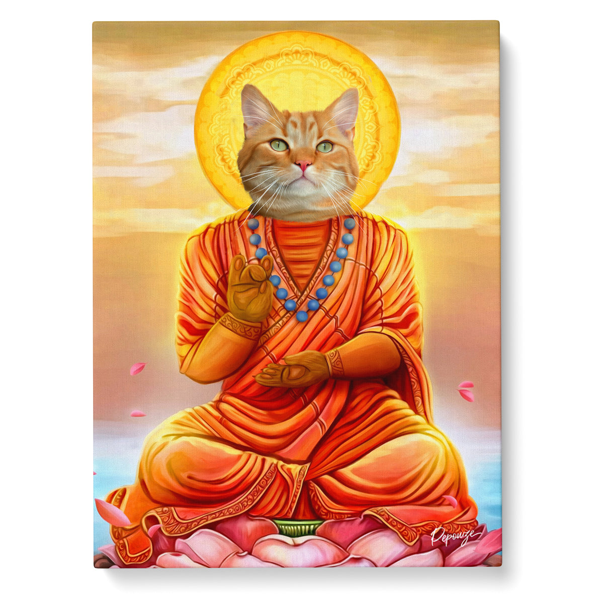 Le Buddha - Portrait Sage de votre Animal