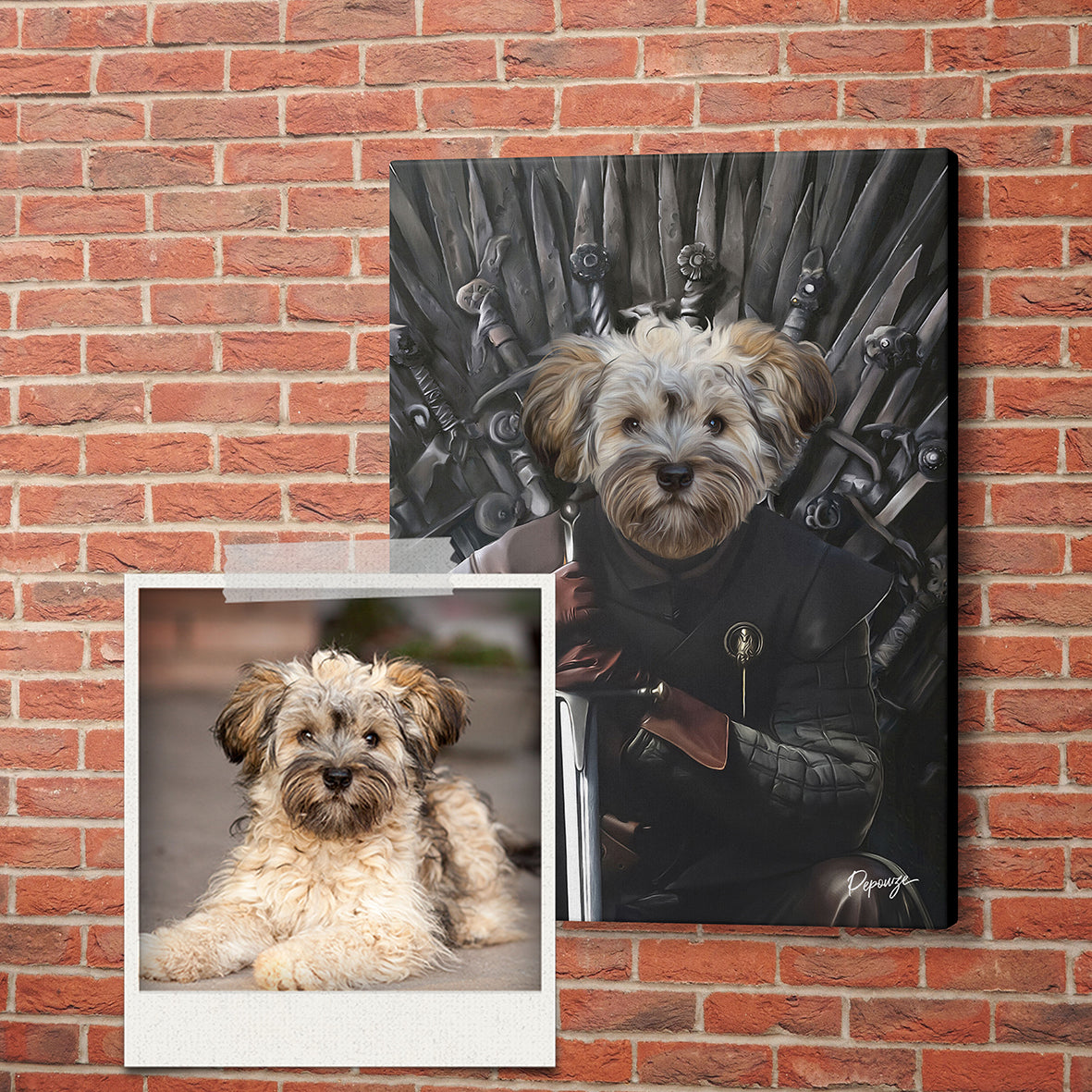 La Main du Nord - Portrait Game of Thrones de votre Animal