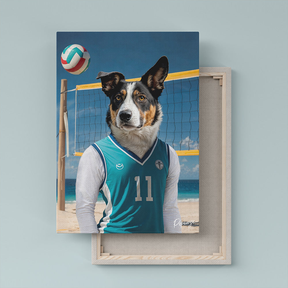 Le Beacher - Portrait personnalisé Animal - Style Beach 🏖️