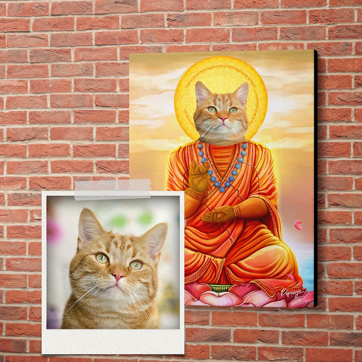 Le Buddha - Portrait Sage de votre Animal