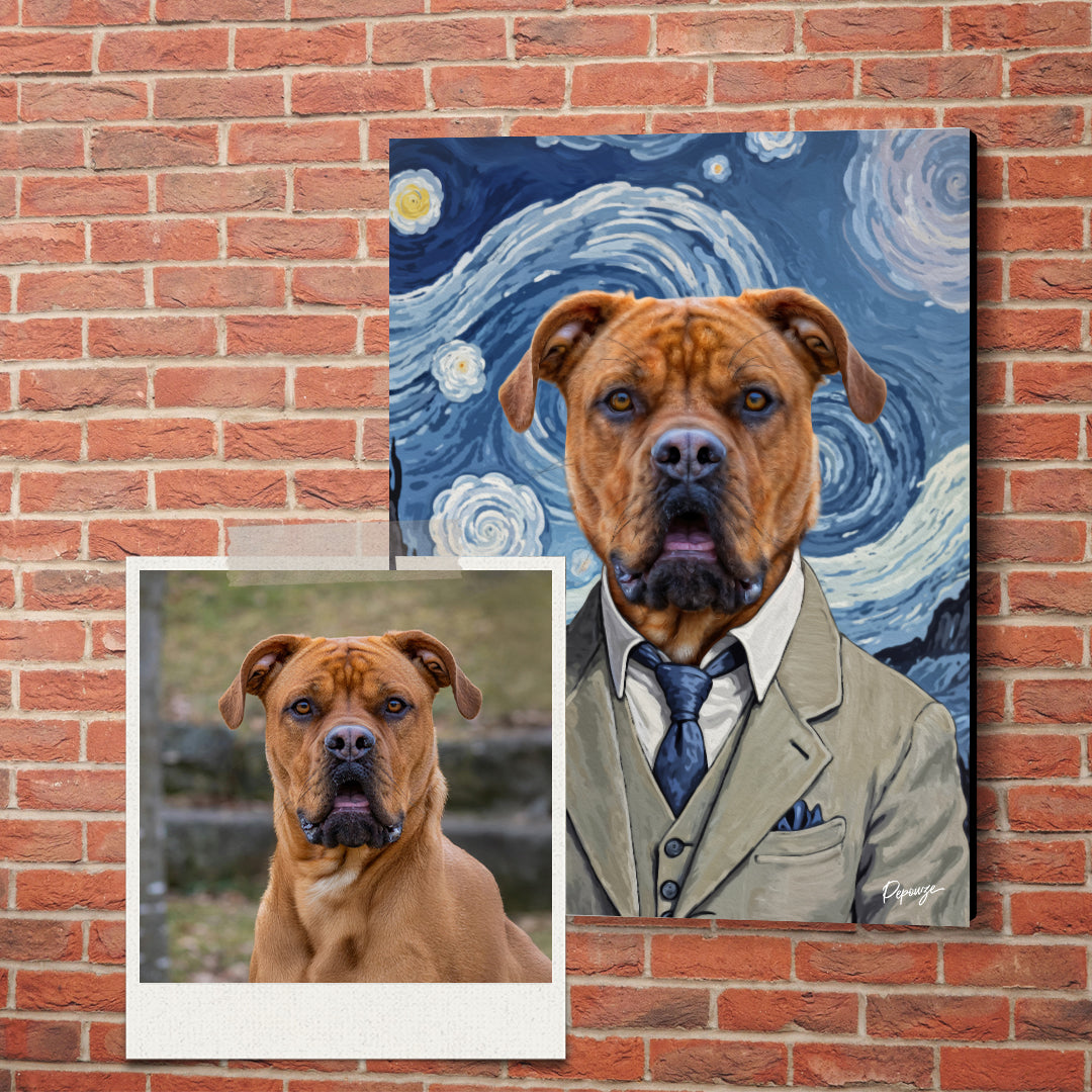 Van Gogh - Portrait Artistique de votre Animal