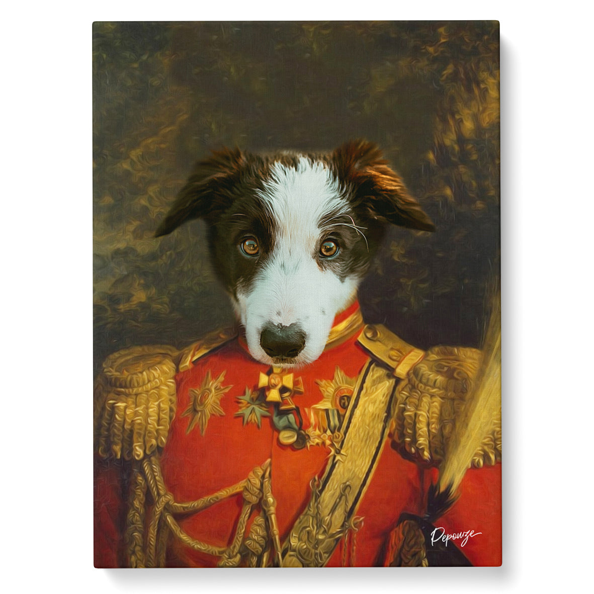 Le Colonel - Portrait Militaire de votre Animal