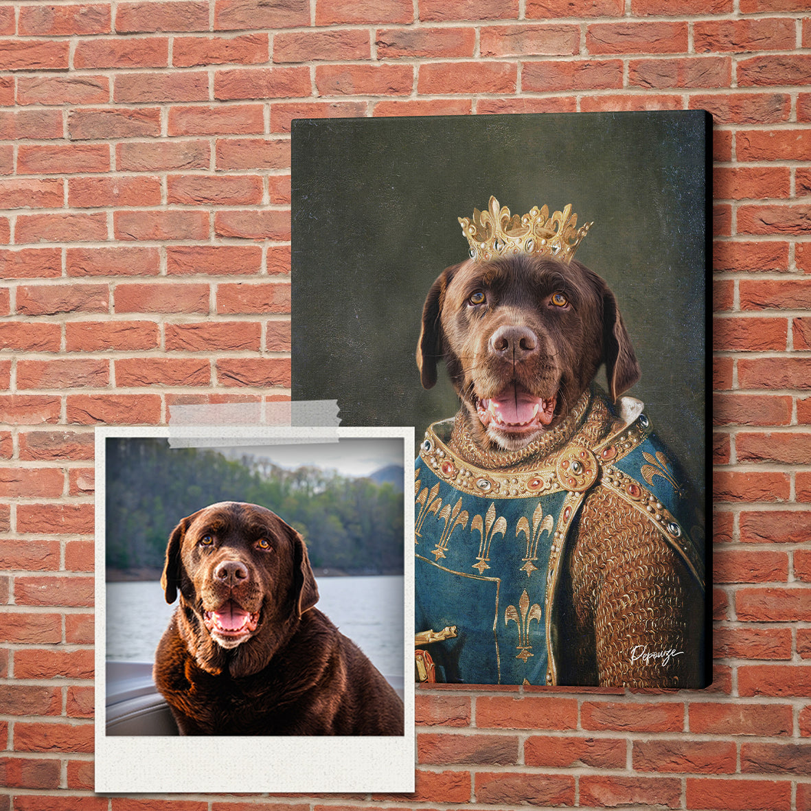 Le Roi - Portrait Royal de votre Animal
