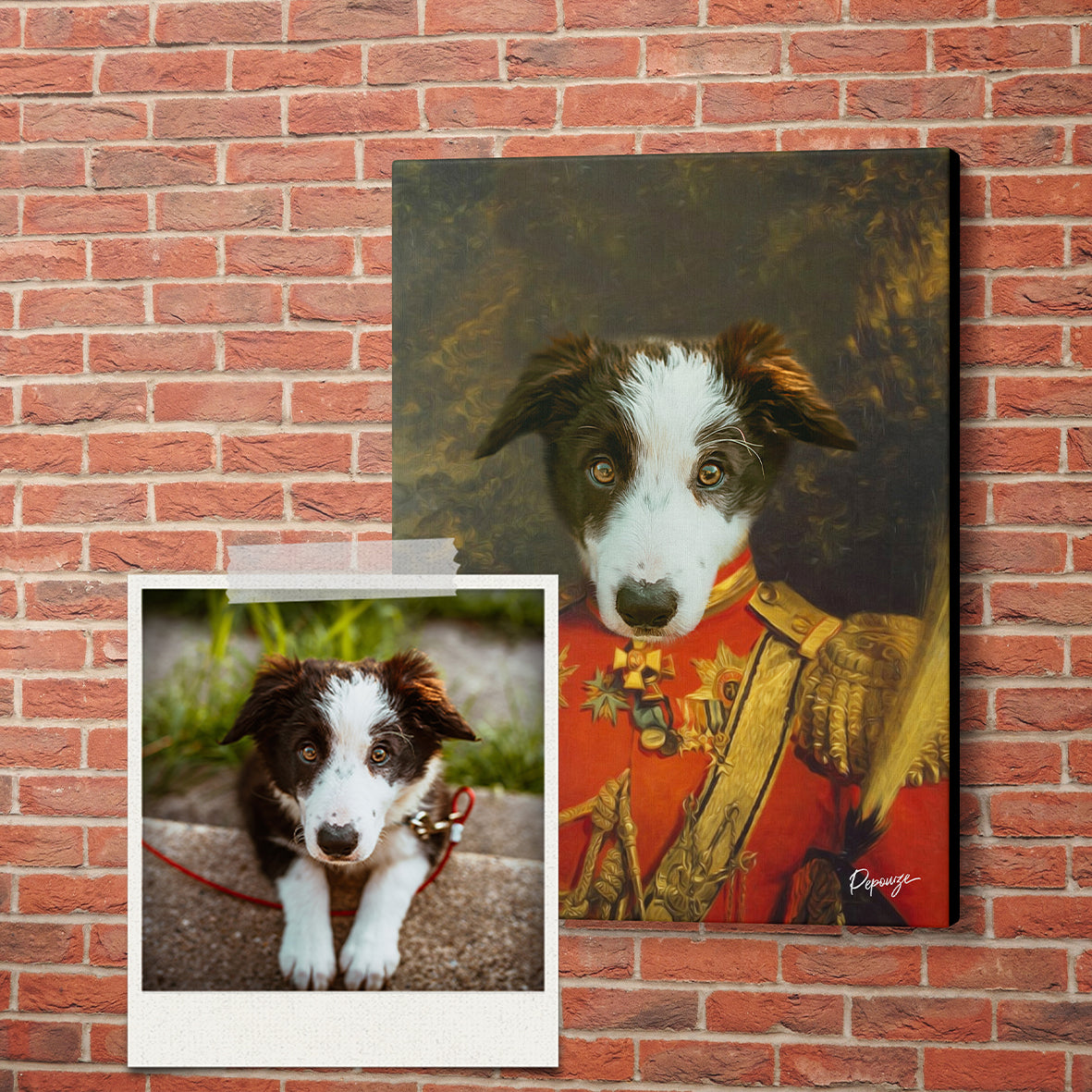 Le Colonel - Portrait Militaire de votre Animal