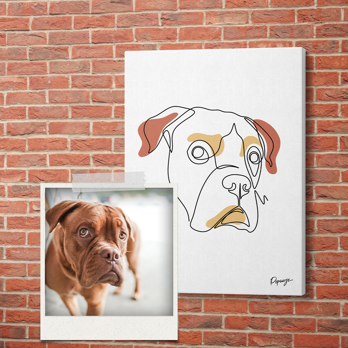 Le Picasso - Portrait Contemporain de votre Animal