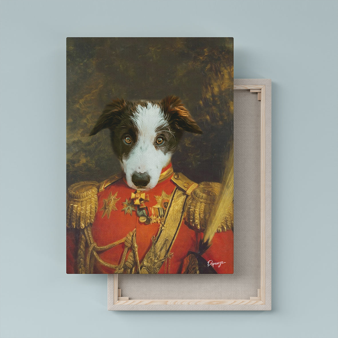 Le Colonel - Portrait Militaire de votre Animal