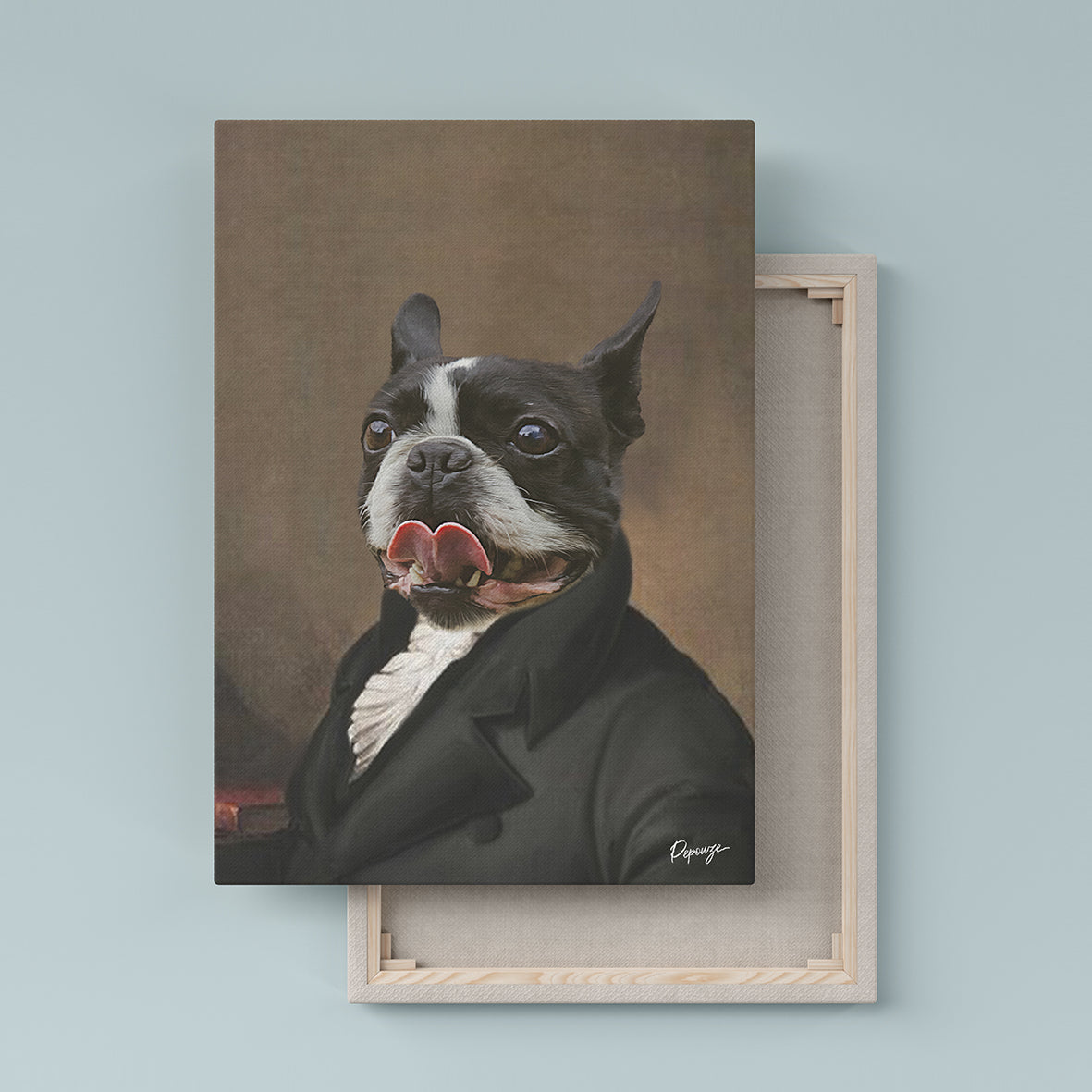 Le Baron - Portrait personnalisé Animal - Style Aristocrate 🎩