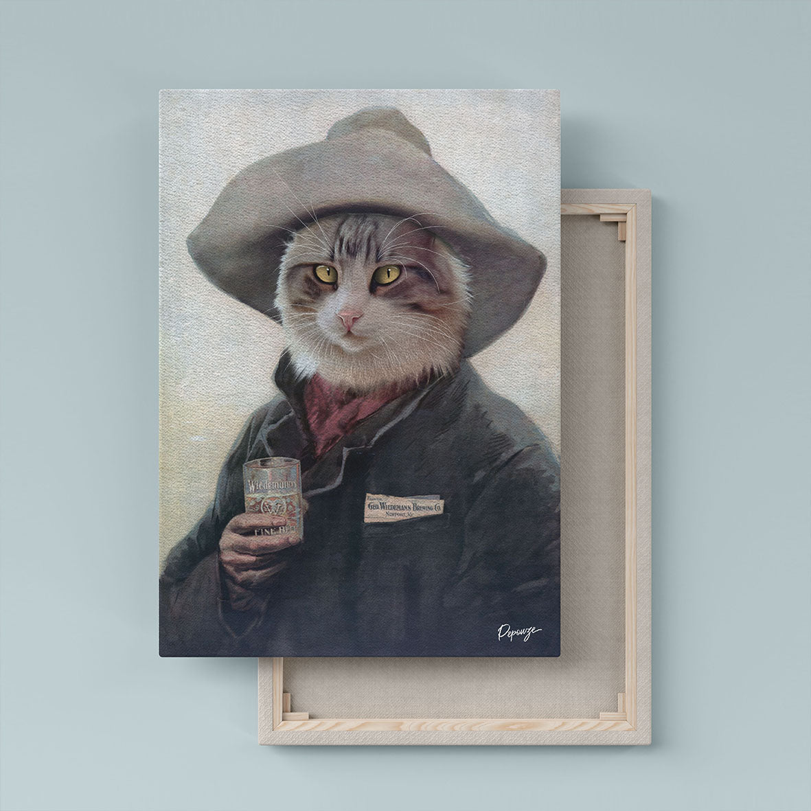 L'Orpailleur - Portrait Aventurier de votre Animal
