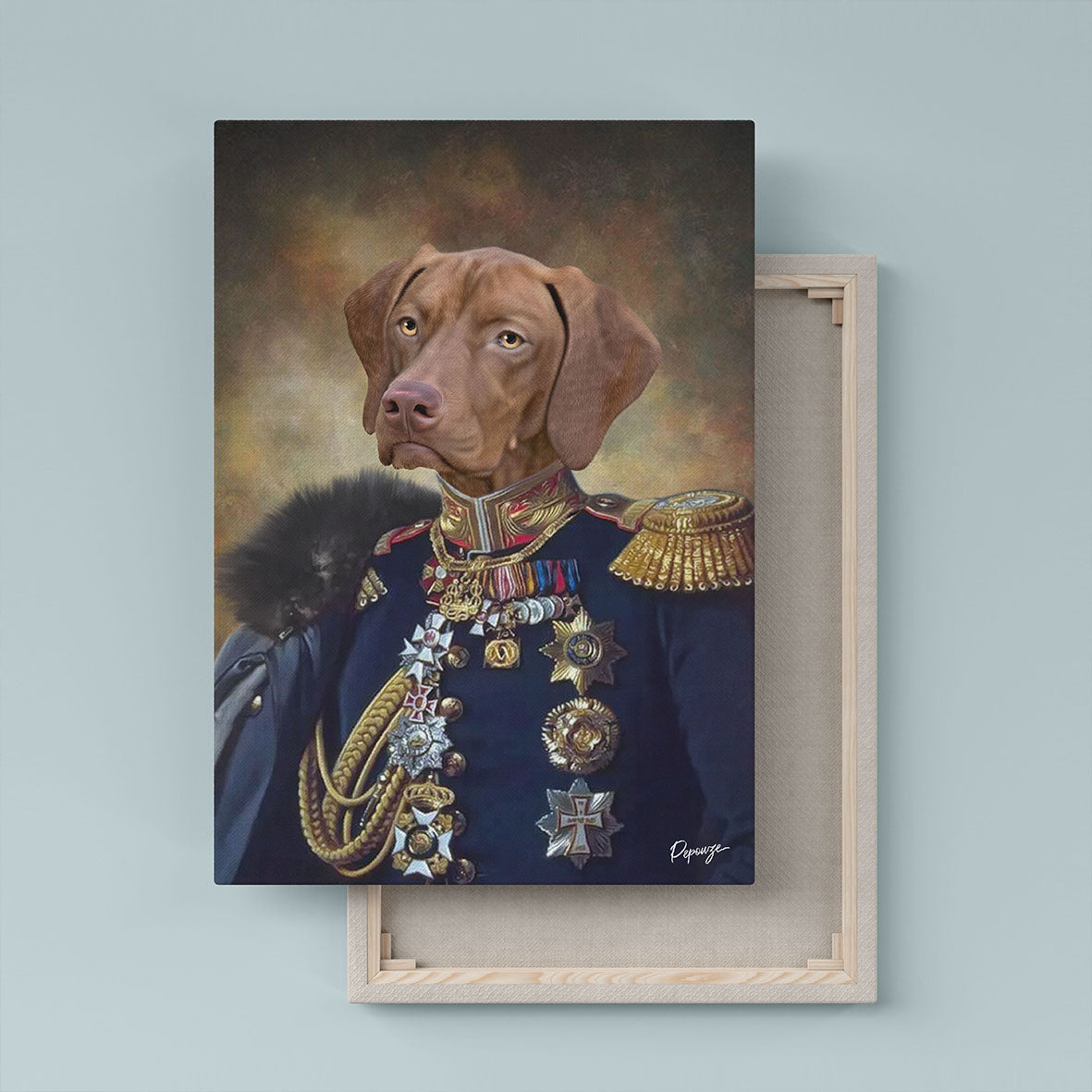 Le Maréchal - Portrait Militaire de votre Animal