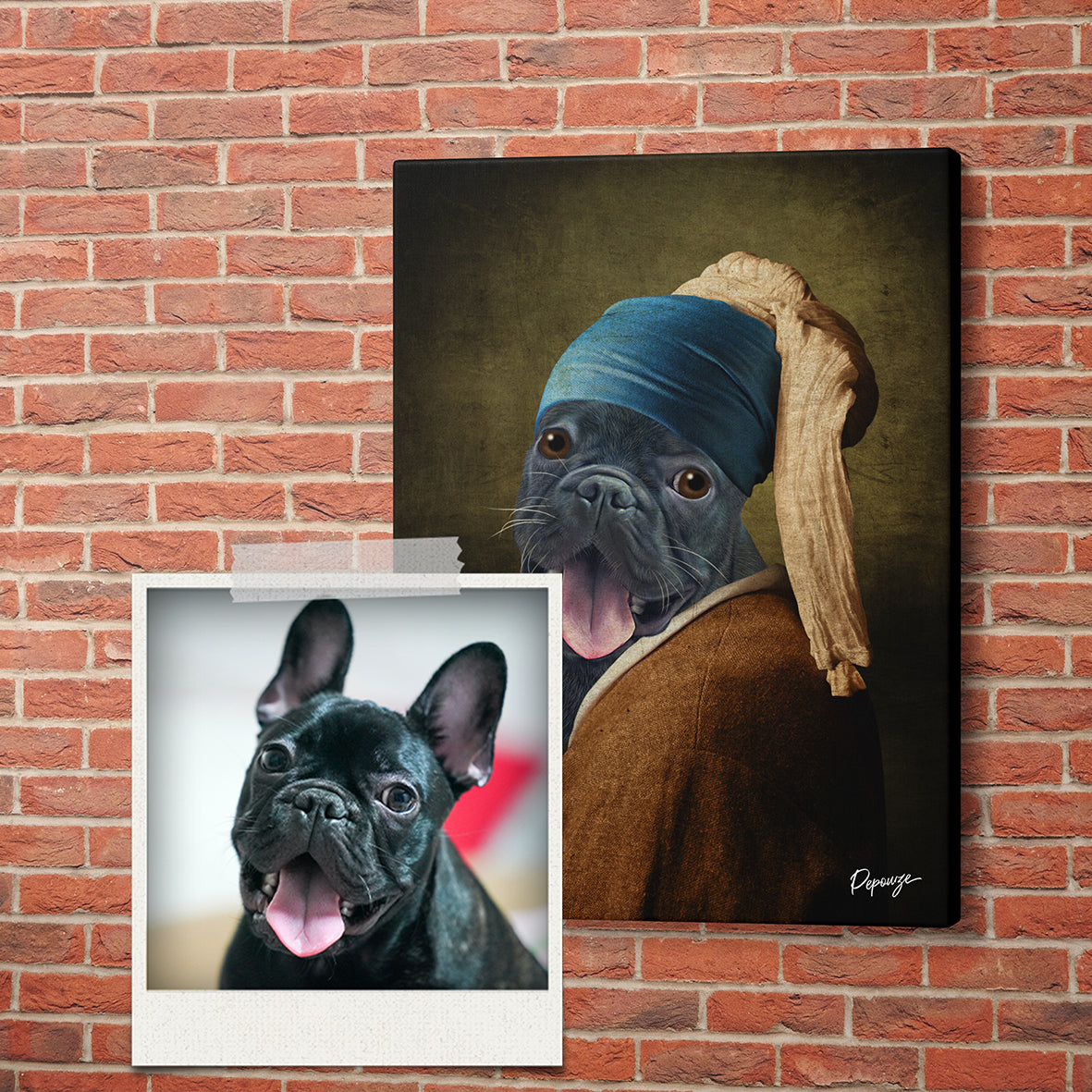 La Perle - Portrait Artistique de votre Animal