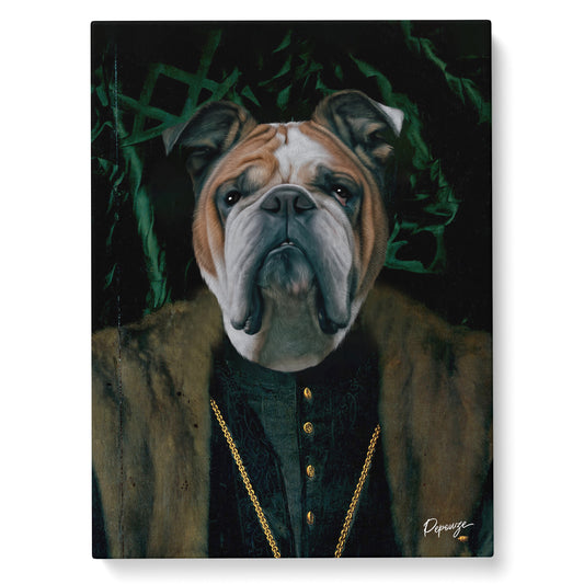Portrait personnalisé de vos animaux | Aristocrate | Chien en Lord