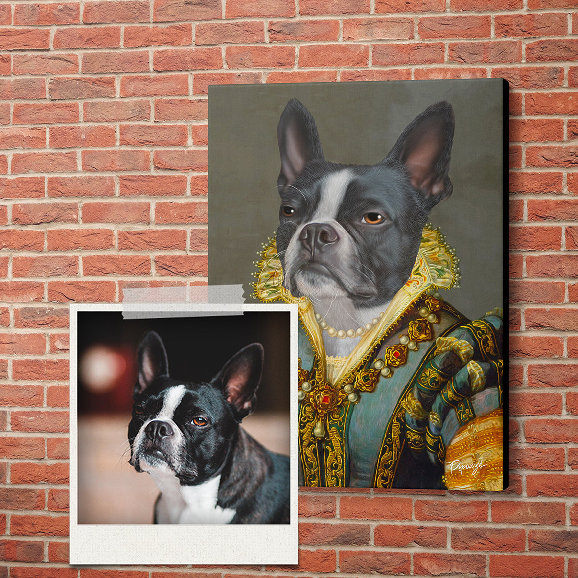 La Duchesse - Portrait Noble de votre Animal