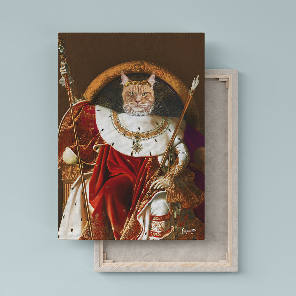 Sa Majesté - Portrait Impérial de Votre Animal