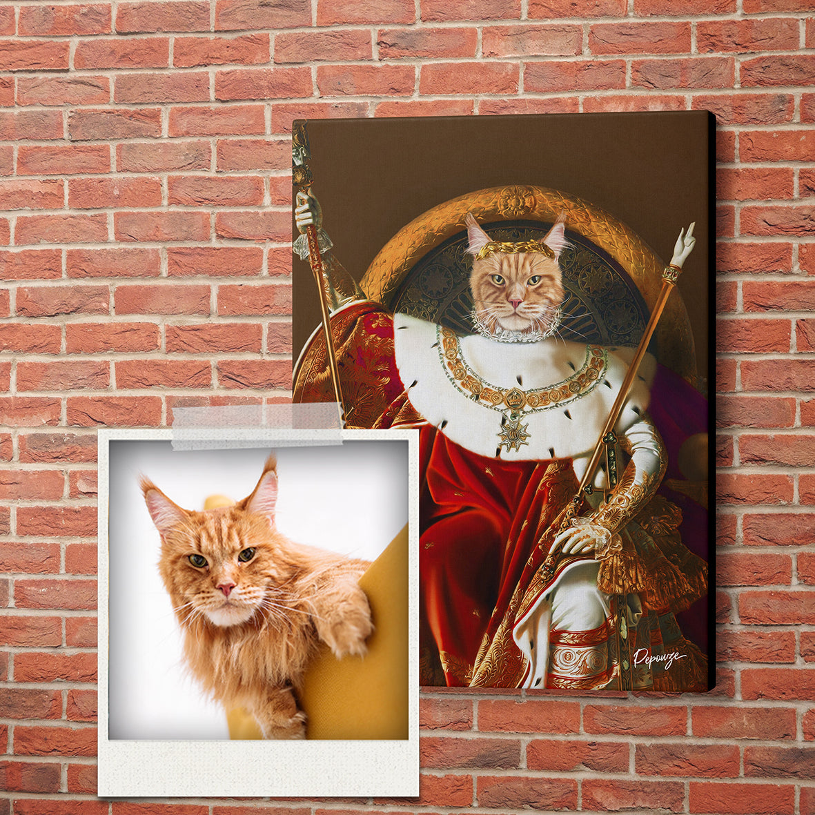 Sa Majesté - Portrait Impérial de Votre Animal