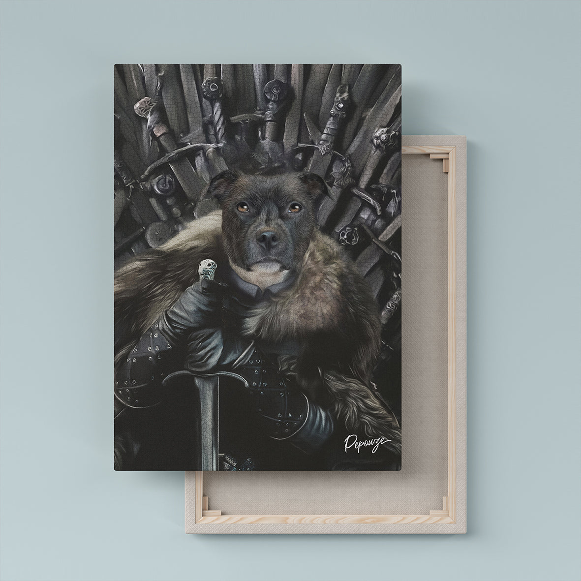 Animal in the North - Portrait Game of Thrones de votre Animal