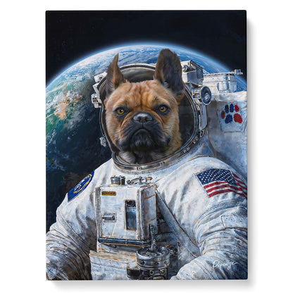 L'Astronaute - Portrait Spatial de votre Animal