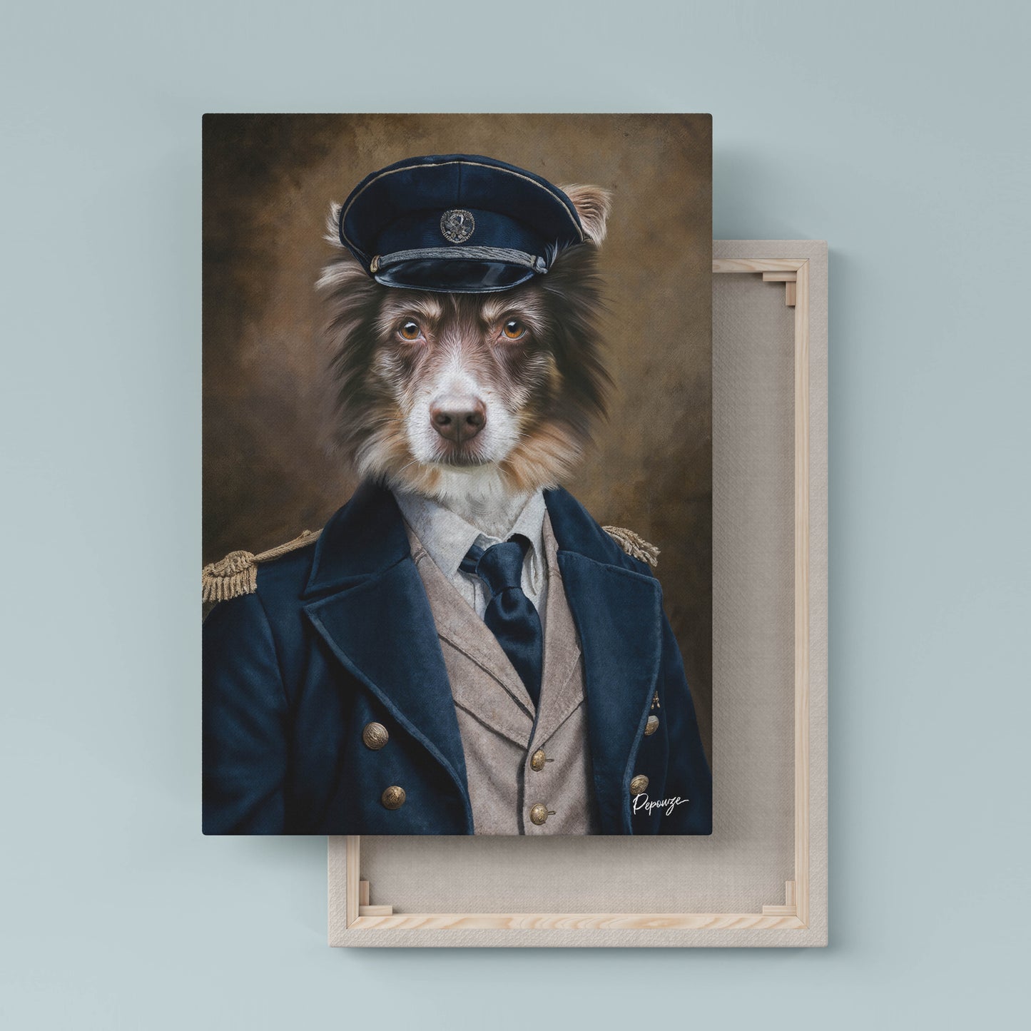 Le Baron Bleu - Portrait Aristocratique de votre Animal