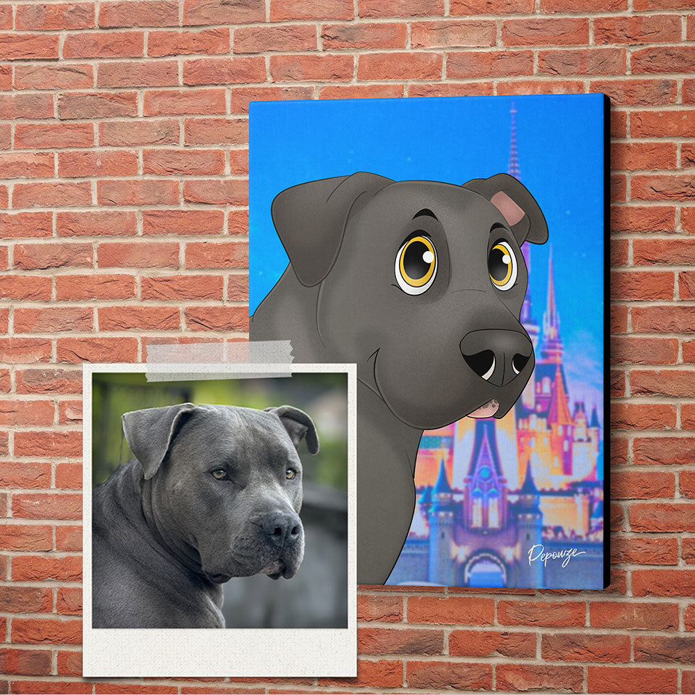 Disney Land - Portrait personnalisé Animal - Style Féérique 🧚‍♀️