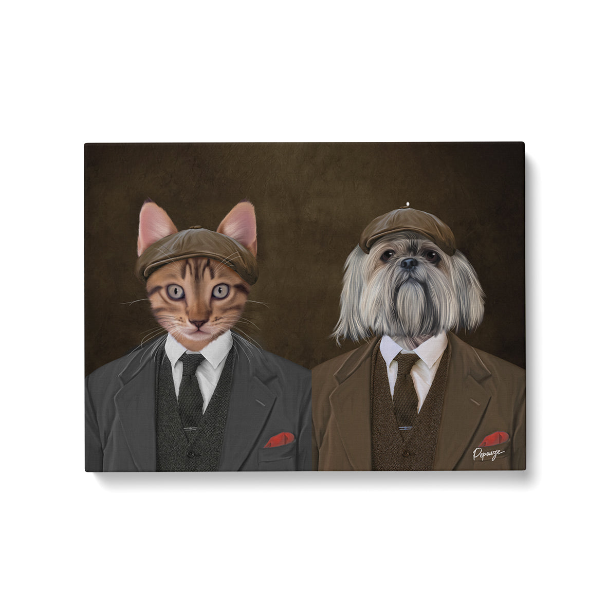 Les Peaky Brothers - Portrait Peaky Blinder de vos Animaux