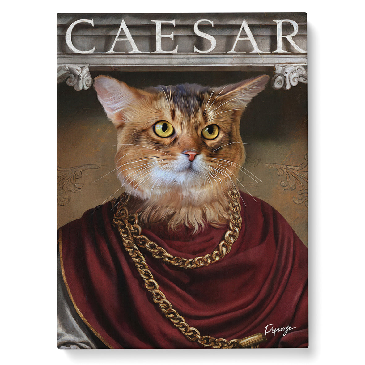 Portrait personnalisé de vos animaux | Royal | César