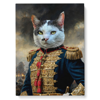 Portrait personnalisé de vos animaux | Militaire | Conquistador