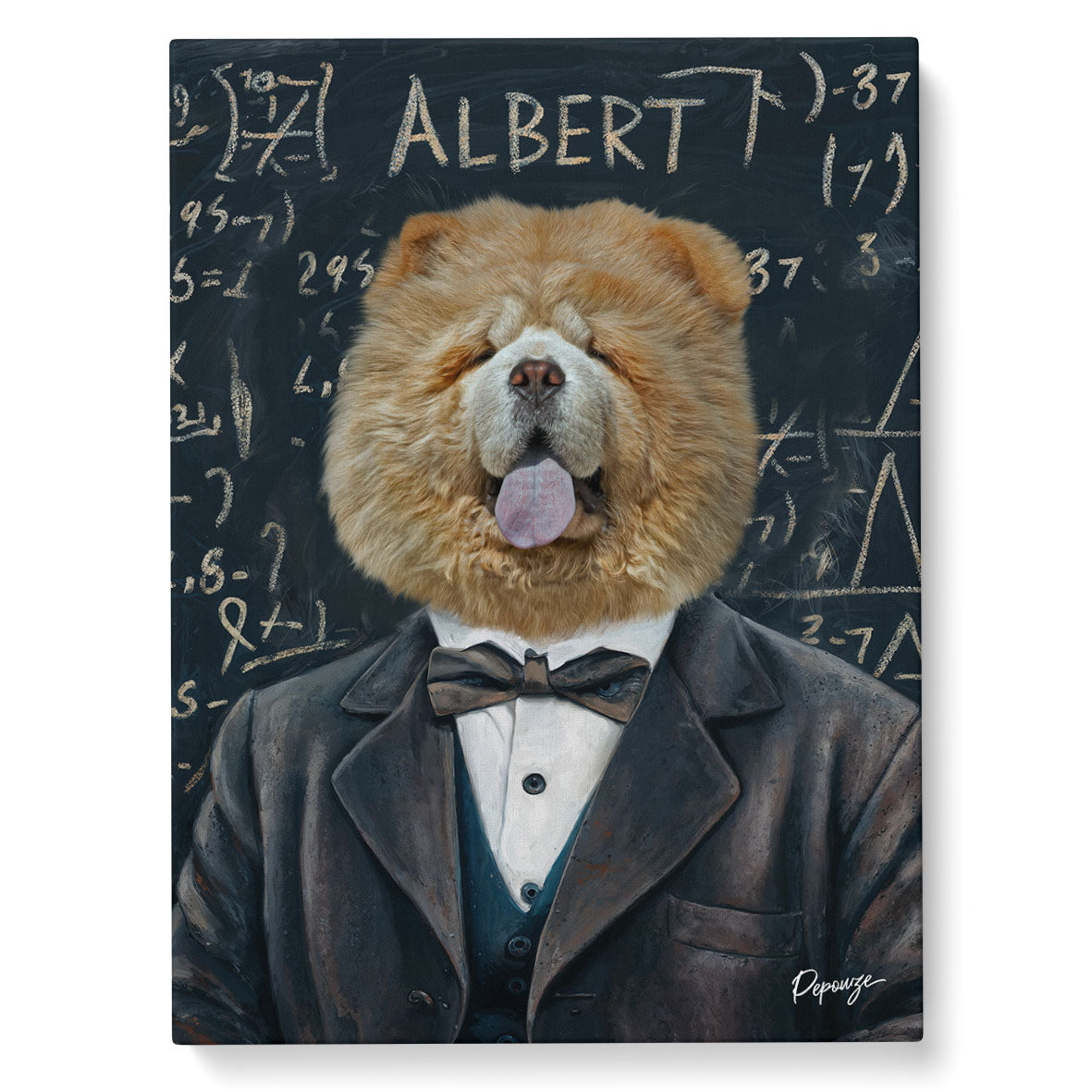 Portrait personnalisé de vos animaux | Savant | Einstein