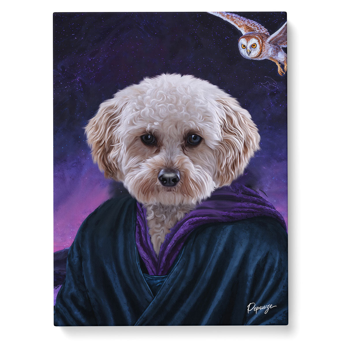 Image du produit L'Enchanteur - Portrait personnalisé Animal - Style Magicien 🪄