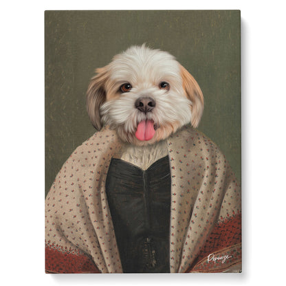 Portrait personnalisé de vos animaux | Aristocrate | La Lady