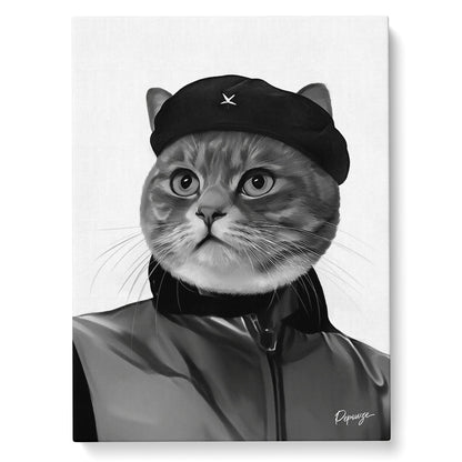 Portrait personnalisé de vos animaux | Militaire | Le Che