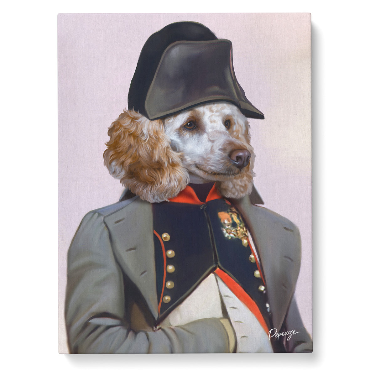 Portrait personnalisé de vos animaux | Militaire | Napoléon