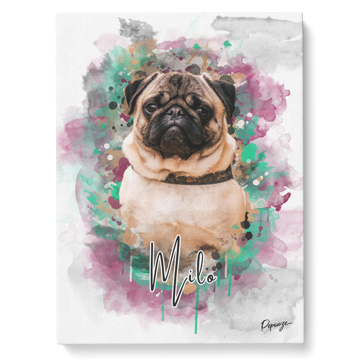 Portrait personnalisé de vos animaux | Pop Art | Street Art