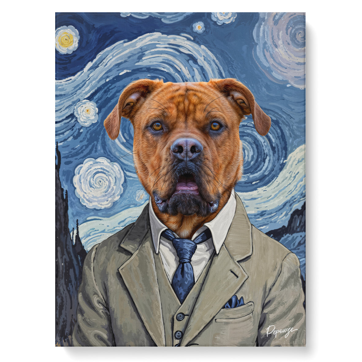 Image du produit Van Gogh - Portrait personnalisé Animal - Style Pop Art 🎨