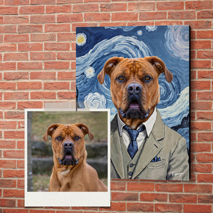 Van Gogh - Portrait Artistique de votre Animal