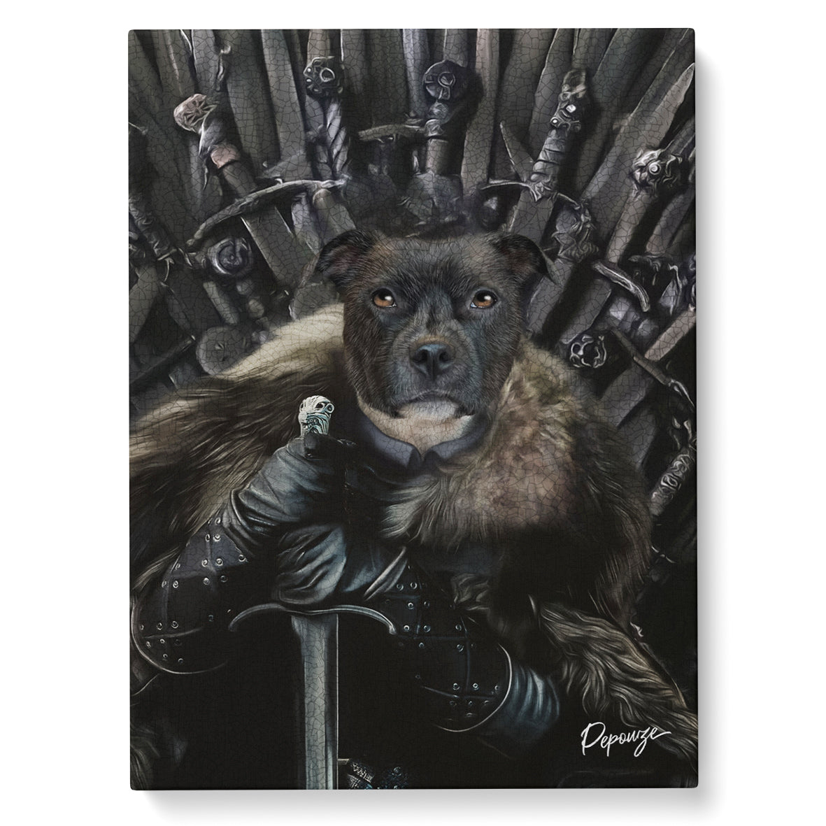 Image du produit Animal in the North - Portrait personnalisé Animal - Style Game of Thrones ⚔️