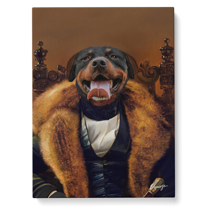 Portrait personnalisé de vos animaux | Aristocrate | Chien en Duc