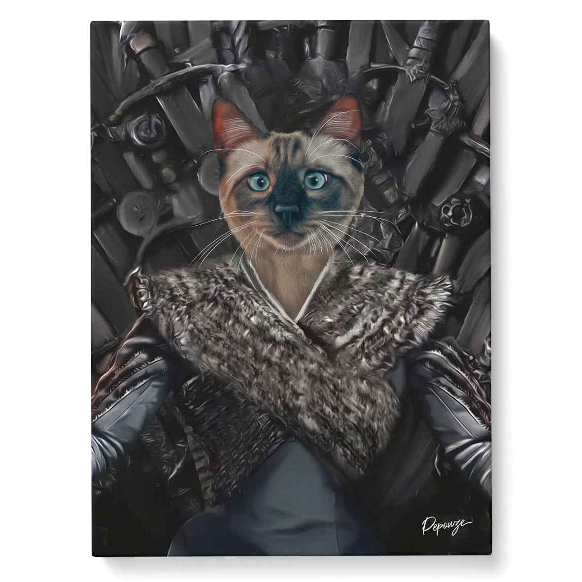 Image du produit Mother of Dragons - Portrait personnalisé Animal - Style Game of Thrones ⚔️