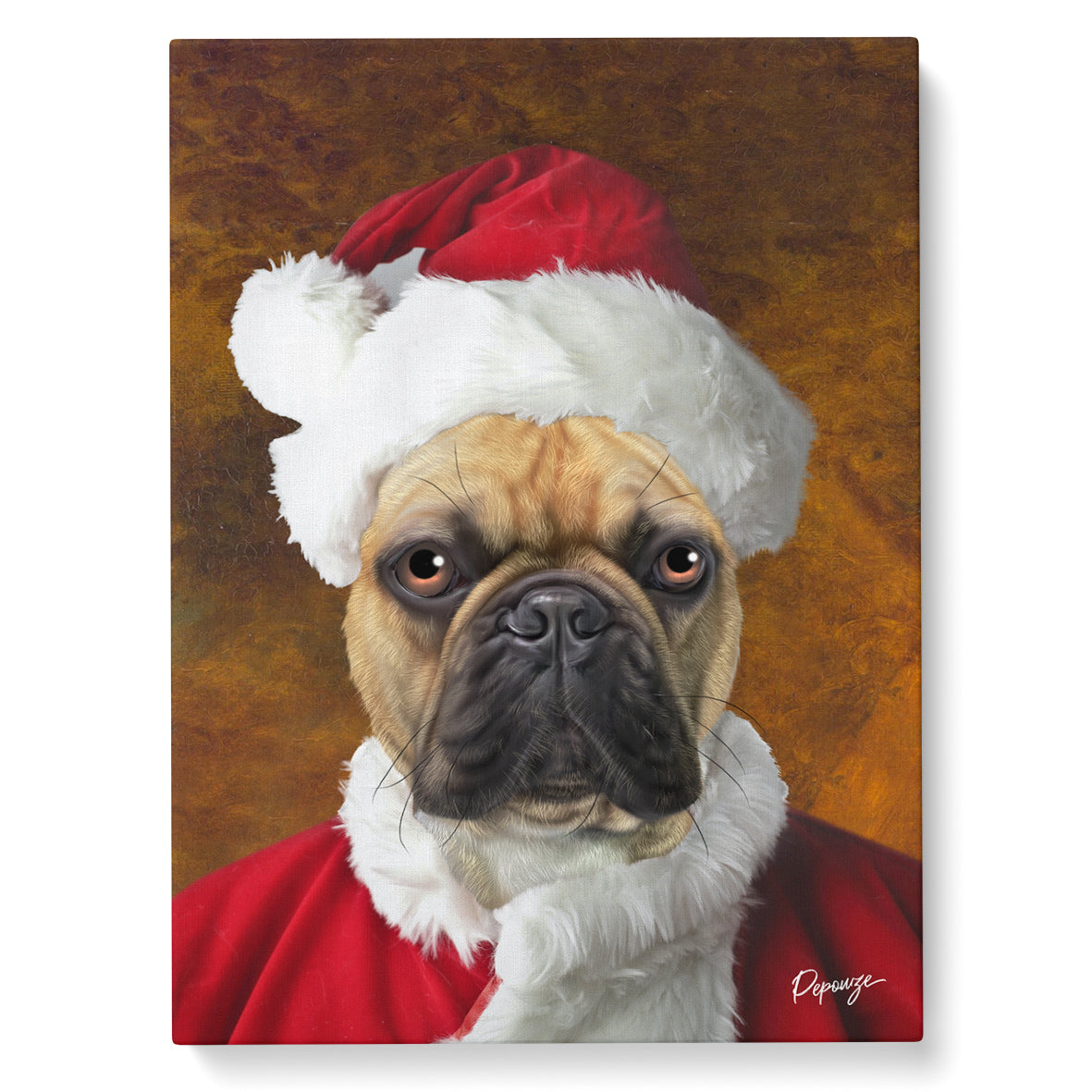 Image du produit Le Père Noyel - Portrait personnalisé Animal - Style Rigolo 🎅