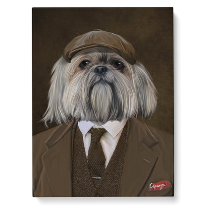 Portrait personnalisé de vos animaux | Série & TV | Chien en Peaky Blinder