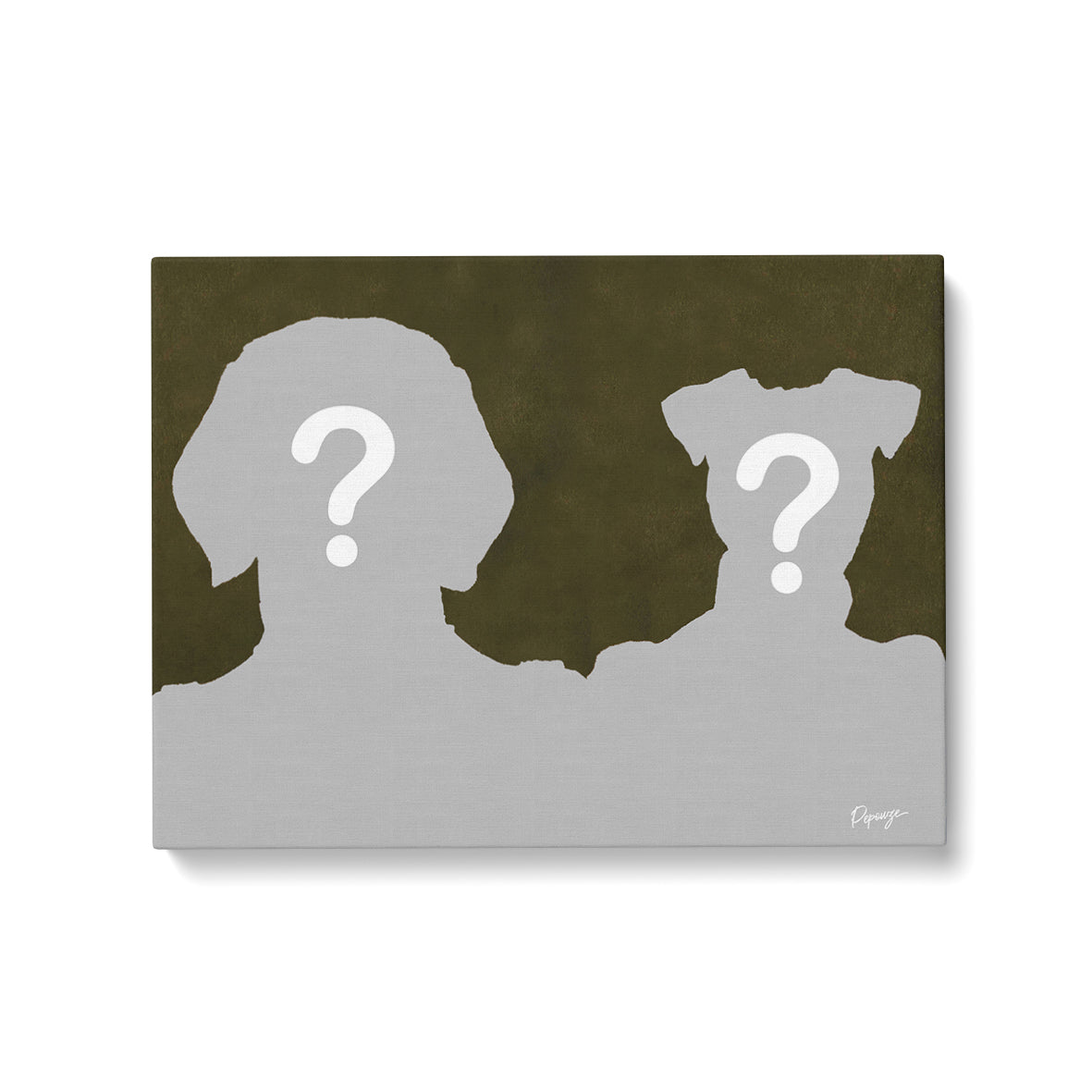 Portrait personnalisé de vos animaux | Royaux | Duo d'animaux avec costume au choix