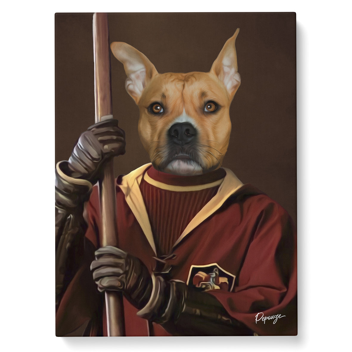 Portrait personnalisé de vos animaux | Série & TV | Tableau d'un chien en Harry Potter
